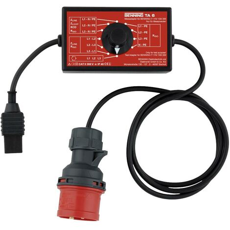 Benning 044168 TA 6 Adaptateur de mesure 1 pc(s) S434032