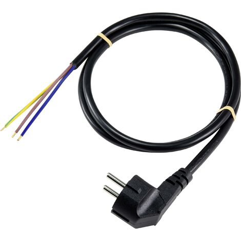 Sygonix SY-5043472 alimentation Câble de raccordement noir 1.50 m S594282 (1/2)