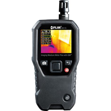 Humidimètre pour matériaux FLIR MR176 Plage de mesure de l'humidité de construction 0 à 100 % vol caméra thermique intégrée W724821 (1/5)