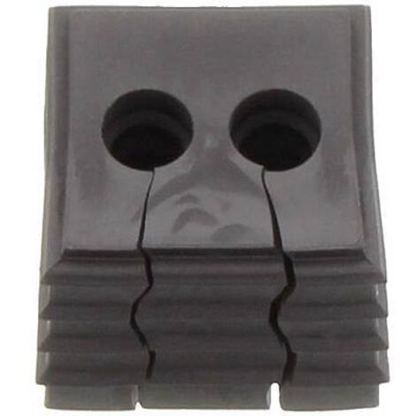 CONTA-CLIP KDS-DE 2X5-6 BK Élément d'étanchéité Elastomère thermoplastique noir 10 pc(s) X941332 (1/2)