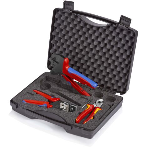 KNIPEX 97 91 03 Jeux d’outils pour les installations photovoltaïques 1 x 12 12 11, 1 x 95 16 165, 1 x 97 43 200 (1/3)