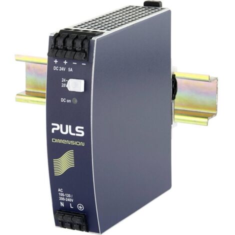 PULS CS5.241-S1 Alimentation rail DIN 24 V 5 A 120 W Nbr. de sorties:1 x Contenu 1 pc(s) Q607612 (1/3)