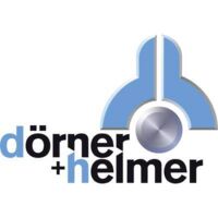 Dörner + Helmer 711152 Roulette Pivotante Caoutchouc Solide 100x30 Mm - Charge 70 Kg - Plaque 100x85 Mm