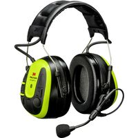 3M – Casque antibruit audio avec réduction sonore 30 dB – MRX21A4WS6 – Norme EPI – Bluetooth pour appels mains libres