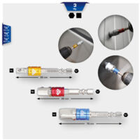 Brilliant Tools BT053003 BT053003 Adaptateur à chocs Propulseur 1/4" (6.3 mm), 3/8" (10 mm), 1/2" (12.5 mm) 1 pc(s) D720222