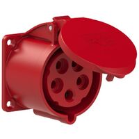 Prise femelle CEE 32 A 5 pôles PCE 325-6 400 V rouge 1 pc(s) X91720