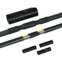 Ensemble de raccordement thermorétractable avec éclissages 16 - 55 mm HellermannTyton 380-04015 1 pc