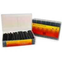 3M TE-1000-3881-5 kit gaines thermorétractables noir polyoléfine