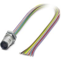 Connecteur mâle encastrable pour capteurs/actionneurs Phoenix Contact SACC-DSI-MS-12CON-M12/0,5 SCO