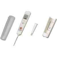 Thermomètre à sonde à piquer (HACCP) testo 106 Set 0563 1063 -50 à 275 °C sonde NTC conforme HACCP