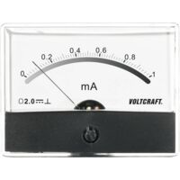 VOLTCRAFT AM-86X65/1MA AM-86X65/1MA Appareil de mesure à encastrer AM-86X65/1mA/DC 1 mA Bobine
