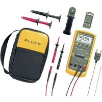 Fluke 87V/E2 Kit Multimètre numérique CAT III 1000 V, CAT IV 600 V Affichage (nombre de points): 20000 Q51242