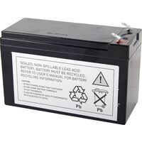 Batterie pour onduleur RBC17 – Remplace la batterie d'origine – Compatible APC D99841 – Technologie plomb AGM – Rechargeable – Conrad Energy