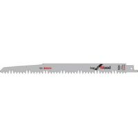 Bosch – Lame de scie sabre S1531L pour bois brut et vert – Longueur 240 mm – Pas 5 mm – Lot de 5 lames HCS avoyées