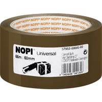 Ruban adhésif d'emballage Nopi 57953-00000-00 marron (L x l) 66 m x 50 mm acrylate 1 pc(s) S17090