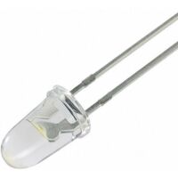 Yoldal YZ-WS3N23N LED blanc lumineux rond 3 mm 12000 mcd 23 ° 20 mA 3.2 V Q63624