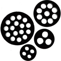 Lapp SKINTOP® DIX-M25 insert étanchéité noir 6x4 mm