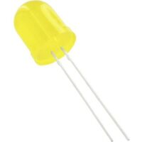 TRU COMPONENTS 1577413 LED jaune rond 10 mm 900 mcd 50 ° 20 mA S441921