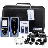 Testeur de transmission réseau – R156005 – Écran tactile couleur – Test bidirectionnel cuivre/fibre optique – Diagnostic TDR – Rapport PDF/CSV – Trend Networks