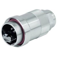Connecteur mâle TOC IP68 Telegärtner 100007387 RJ45 mâle, droit métal 1 pc(s) S379991