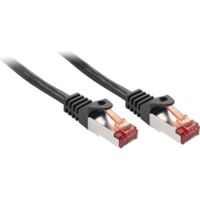 LINDY 47376 RJ45 Câble réseau, câble patch CAT 6 S/FTP 5.00 m noir 1 pc(s) C234281