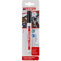 Edding – Marqueur permanent 2-4 mm – Pointe ronde interchangeable – Encre à faible odeur, résistante à l'eau et à la lumière – Pour métal, verre et plastique - A382772