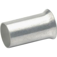 Embout simple d'extrémité de câble Klauke 72S10V 1 mm² x 10 mm argent 1000 pc(s) C007731