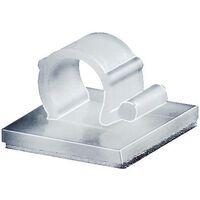 HellermannTyton Embase de fixation autocollant 151-13020 Plage de Ø du faisceau 9 mm (max) 2 pc(s) S305312