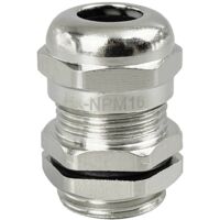 TRU COMPONENTS TC-10302824 Presse-étoupe M16 laiton (nickelé) métal 1 pc(s) S434782