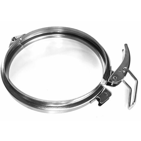 Spannring aus Metall für 6-Wege Top-Mount-Ventil für viele Sandfilteranlagen wie OKU, Summer Fun uvm.