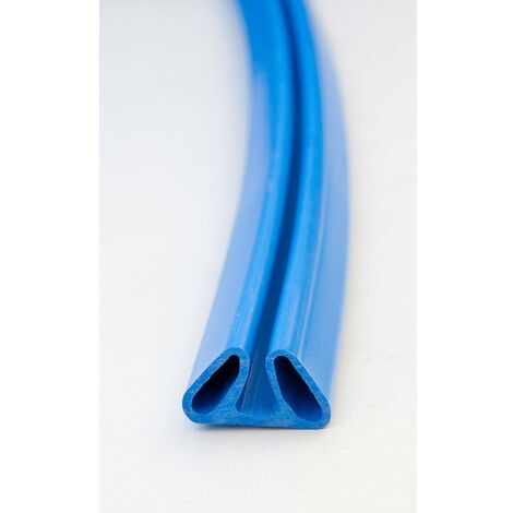 Bodenschienen Set Q2 für Pool / Rundbecken 300 cm, 10 Elemente à 1160 mm, blau