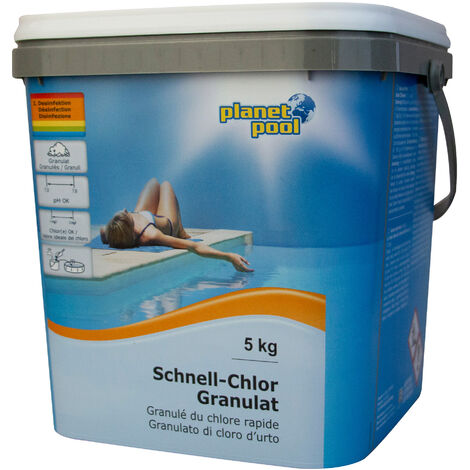 Planet Pool - Schnell-Chlor-Granulat, 5 kg (1/3)
