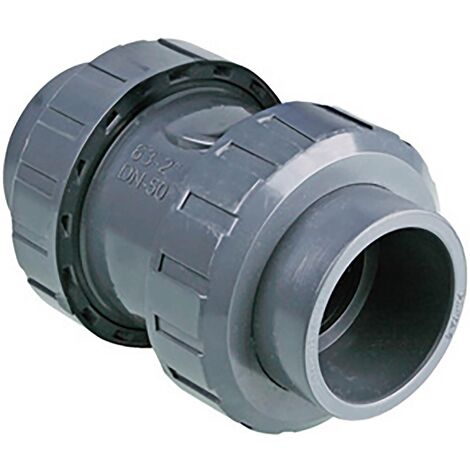 PVC-Rückschlagventil Klebemuffen Durchmesser 50mm