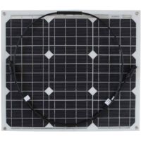 30w Flexi Solar Panel Photo-voltaic for boat caravan home in white