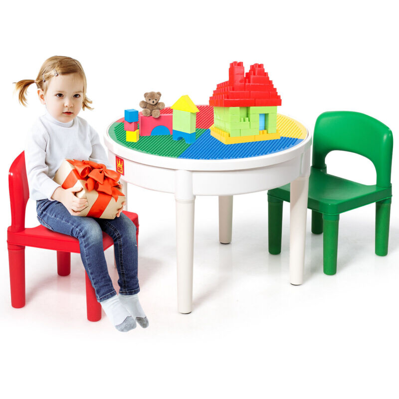 kids round play table
