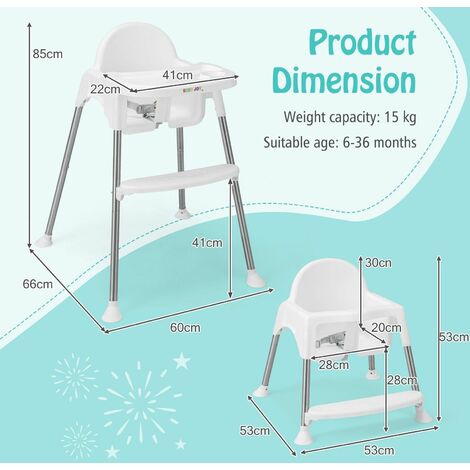 High chair suitable discount from 4 months