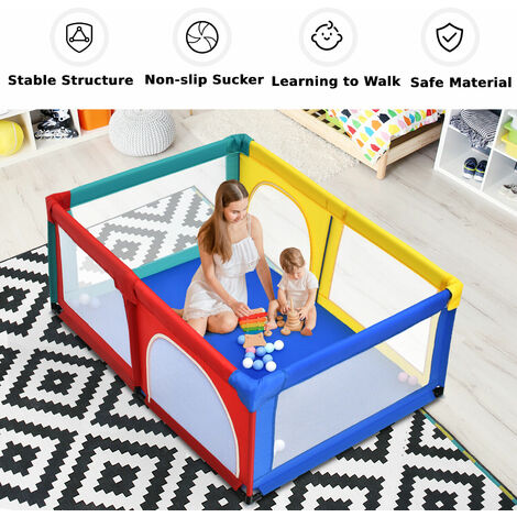 Kids safety play center cheap extra large