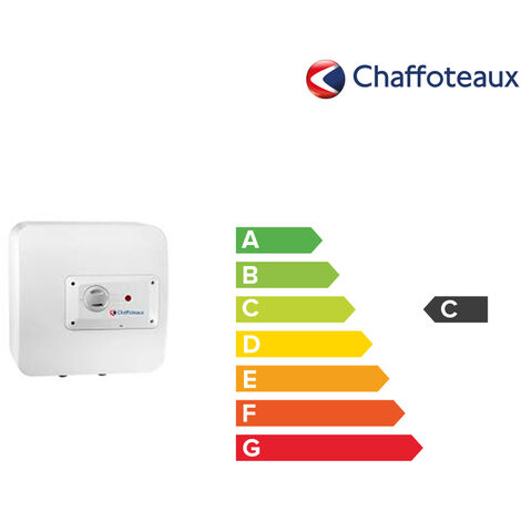 Termo eléctrico, Chaffoteaux, CHX 15 litros, Vertical, Clase Energetica A
