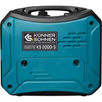 Könner & Söhnen Groupe électrogène 2000W Essence 230V Inverter Insonorisé KS2000IS - Bleu