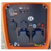 BLACK+DECKER Groupe électrogène 2,2Kw Essence 230V Inverter Insonorisé BXGNi2200E - Orange