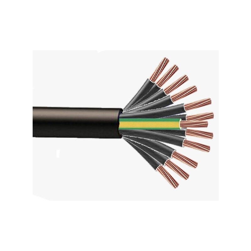 Cable souple H07RNF 12G1.5mm² à la coupe (minimum 10m)
