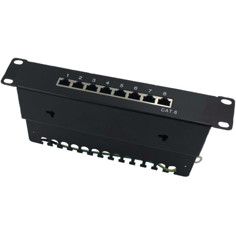 Coffret de communication Resi9 avec 6 départs RJ45
