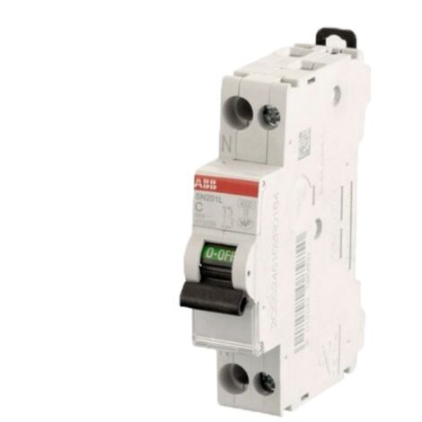 ABB – Disjoncteur unipolaire 40A – Courbe de déclenchement type C – Pouvoir de coupure 4,5 kA – Montage rail DIN