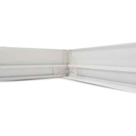 Cadre métal saillie pour dalle 60 cm x 60 cm – Aluminium – Montage en saillie – Pour panneaux LED VISION-EL – Miidex Lighting