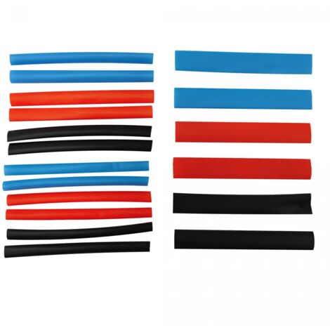 Assortiment De Gaines Thermorétractables - Diam. 1.6 à 12.7 Mm, Longueur 35 Mm, Neuf