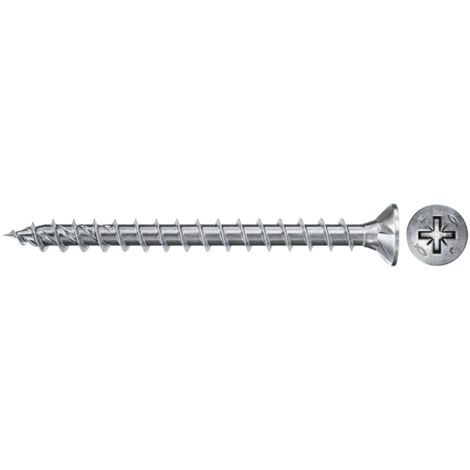 Vis à bois empreinte Pozidriv 6x40, boite de 200 Fischer (1/3)