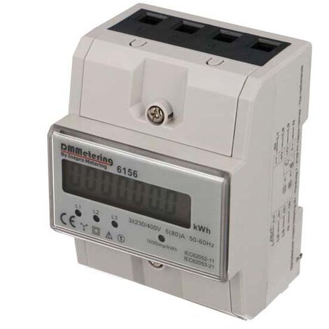 Compteur électrique modulaire tétra 80A conforme MID - KE8007 – VOLTEBOX :  N°1 du comptage électrique