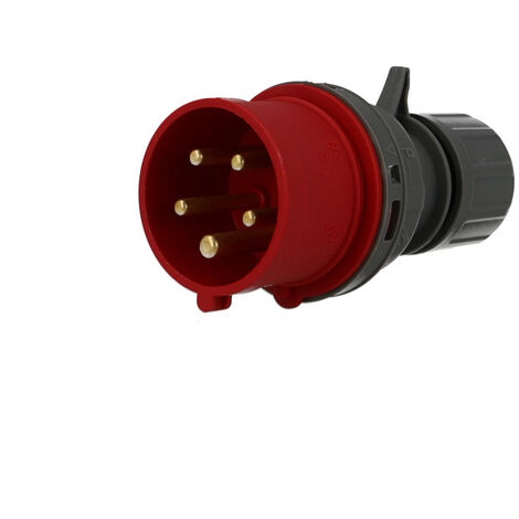 Point de charge portable type 2 pour prise rouge CEE - 16A triphasée