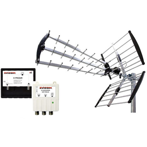 Antenne TV et kit d'installation