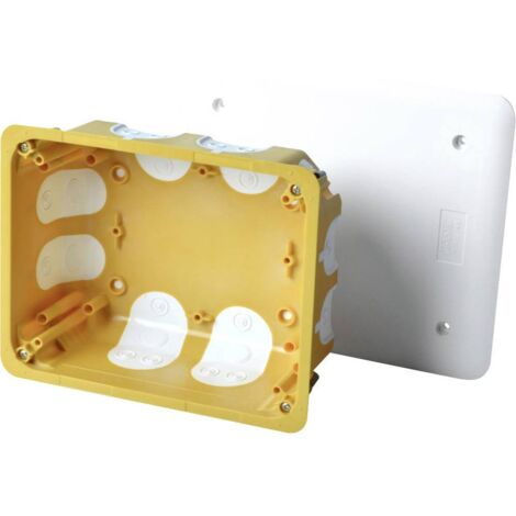 Boîte de dérivation encastrée 180x140 mm – Indice de protection IP30 – Résistance aux flammes 850 °C – Installation rapide sans réduction de paroi – Kopos